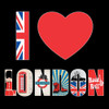 I love London Poster Print by BRAUN Studio BRAUN Studio # A578