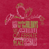 Holiday Fun Typography on Red II Poster Print by Elizabeth Medley # 9623RB