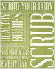Bath Reminders IV Poster Print by SD Graphics Studio SD Graphics Studio # 9336K