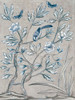Shimmering Garden II Navy Poster Print by Julia Purinton # 64810