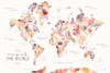 Desert Blooms Map Poster Print by Laura Marshall # 64850