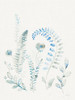Malmo Garden II Linen Poster Print by Danhui Nai # 64793