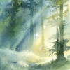 Shady Grove Poster Print by Katrina Pete # 65980
