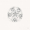 Sea Charms II no Words Silver Poster Print by Veronique Charron # 63490