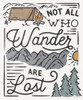 Adventurous V Wander Poster Print by Laura Marshall # 62637