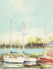 Sail Harbor Poster Print by Jane Slivka # 6248AA