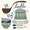 A Ladle of Love Winter Poster Print by Mary Urban # 62314