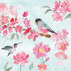 Flowers and Feathers IV Poster Print by Dina June # 62264