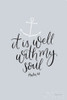 It is Well With My Soul Poster Print by Becky Thorns # 61721