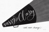 Sassy and Classy BW Poster Print by Becky Thorns # 61415