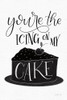 Icing On My Cake BW Poster Print by Becky Thorns # 61421