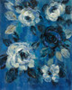 Loose Flowers on Blue II Poster Print by Silvia Vassileva # 61069