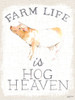 Farm Life burlap Poster Print by Avery Tillmon # 58152