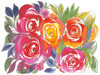 Bold Roses I Poster Print by Kristy Rice # 58111