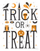Trick or Treat I Bright White Poster Print by Michael Mullan # 57883