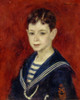 Fernand Halphen as a Boy Poster Print by Pierre-Auguste Renoir # 57425