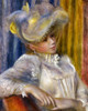 Woman with a Hat Poster Print by Pierre-Auguste Renoir # 57414