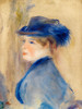 Bust of a Woman 1875 Poster Print by Pierre-Auguste Renoir # 57291