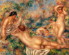 Bathers 1918 Poster Print by Pierre-Auguste Renoir # 57262