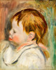 Babys Head 1895 Poster Print by Pierre-Auguste Renoir # 57300
