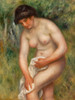 Bather Drying Herself Poster Print by Pierre-Auguste Renoir # 57230