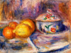Fruit and Bonbonniere 1917 Poster Print by Pierre-Auguste Renoir # 57166