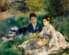 On the Grass 1873 Poster Print by Pierre-Auguste Renoir # 57147