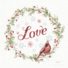 A Christmas Weekend VII Love Poster Print by Lisa Audit # 59016
