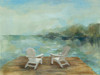 Lakeside Retreat I no Wood Poster Print by Silvia Vassileva # 58916