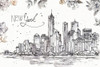 Skyline Sketches I Poster Print by Anne Tavoletti # 58815