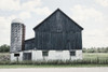 Weathered III Navy Wood Poster Print by Elizabeth Urquhart # 56049