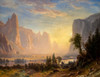 Valley of the Yosemite Poster Print by Albert Bierstadt # 55890