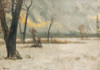 Winter landscape Poster Print by Albert Bierstadt # 55848