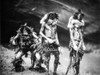 Navajo Yebichai dancers Poster Print by Edward Curtis # 55706