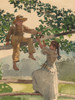 On the Fence Poster Print by Winslow Homer # 55659