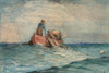 Hauling in the Nets Poster Print by Winslow Homer # 55675