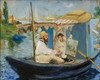 Claude Monet in Argenteuil Poster Print by Edouard Manet # 56565