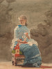 Young Woman Sewing Poster Print by Winslow Homer # 55662