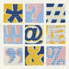 Colorful Statement Bright Poster Print by Michael Mullan # 56572