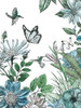 Butterflies and Flowers IV Poster Print by Amelia Ilangaratne # 56600