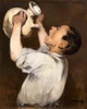 Boy with Pitcher Poster Print by Edouard Manet # 56518