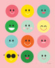 Happy Circles Poster Print by Ann Kelle # 56425
