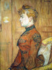 Portrait Study of a Woman Poster Print by Henri de Toulouse-Lautrec # 56399