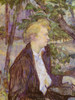 Woman in the Garden Poster Print by Henri de Toulouse-Lautrec # 56318