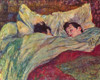 In the Bed Poster Print by Henri de Toulouse-Lautrec # 56308