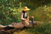 The whittling Boy Poster Print by Winslow Homer # 56139