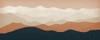 Terra Cotta Sky Mountains Poster Print by Ryan Fowler # 55571