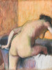Bather Stepping into a Tub Poster Print by Edgar Degas # 55459