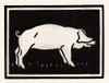 Pig Poster Print by Julie De Graag # 55529