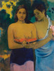 Two Tahitian Women Poster Print by Paul Gaugin # 54444